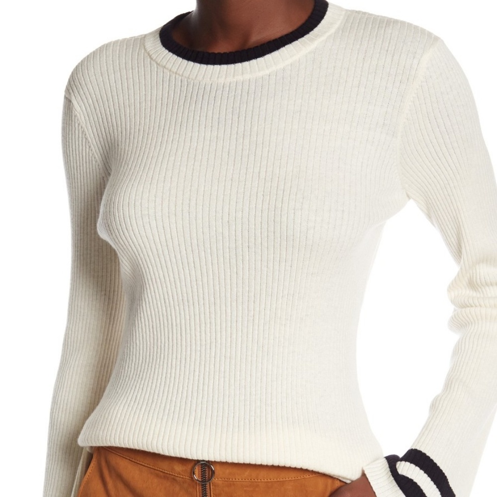 Frame Bell Sleeved Ribbed Top - Picture 3 of 3